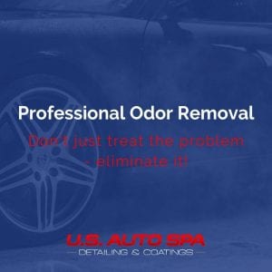 Ozone treatments do not remove all smells and can actually damage electronics and leave an unpleasant smell